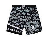 Kraťasy Mitchell & Ness NFL Jumbotron 2.0 Shorts Oakland Raiders Black / Silver