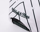 Kšiltovka Mitchell & Ness NBA Retro Pinstripe Snapback Hwc Milwaukee Bucks White