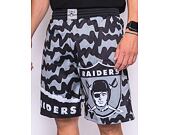 Kraťasy Mitchell & Ness NFL Jumbotron 2.0 Shorts Oakland Raiders Black / Silver