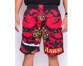 Kraťasy Mitchell & Ness NBA Jumbotron 2.0 Shorts Atlanta Hawks Black / Red