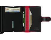 Peněženka Miniwallet Secrid Perforated Black-Red