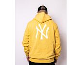 Mikina New Era MLB League Essential Back Print Hoody New York Yankees Yellow/White