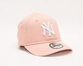 Dětská Kšiltovka New Era 9FORTY Kids MLB InfantLeague Essential 9forty New York Yankees Pink/White