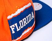 Kšiltovka Mitchell & Ness Jumbotron Snapback University Of Florida Orange / Red