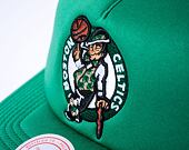 Kšiltovka Mitchell & Ness Off The Backboard Trucker Boston Celtics Green / White