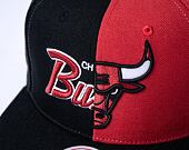 Kšiltovka Mitchell & Ness Split Crown Snapback Toronto Raptors Black