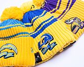 Kulich New Era NFL22 Sideline Sport Knit Minnesota Vikings Team Color