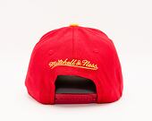 Kšiltovka Mitchell & Ness Team 2 Tone 2.0 Stretch Snapback Hwc Atlanta Hawks Red / Yellow
