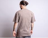 Triko Karl Kani Small Signature Destroyed Tee dark taupe