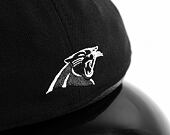 Kšiltovka New Era 39THIRTY NFL22 Sideline Carolina Panthers Black / White