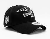 Kšiltovka New Era 39THIRTY NFL22 Sideline New England Patriots Black / White