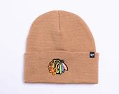 Kulich '47 Brand NHL Chicago Blackhawks Haymaker '47 Cuff Knit Camel