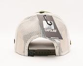 Kšiltovka Capslab Looney Tunes - Bugs Bunny v.3 Trucker Olive