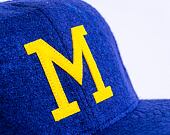 Kšiltovka New Era 59FIFTY MLB Wool Milwaukee Brewers Cooperstown Blue