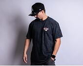 Triko Rip & Dip High On Life Tee Black Mineral Wash