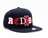 Kšiltovka New Era 9FIFTY MLB Team Typography Boston Red Sox Navy