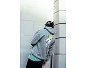 Mikina Rip & Dip X-Nerm Hoodie Charcoal Mineral Wash