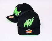 Kšiltovka Mitchell & Ness HWC Slime Drip Classic Red Miami Heat Black