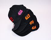 Kšiltovka Mitchell & Ness HWC Slap Sticker Classic Red Milwaukee Bucks Black