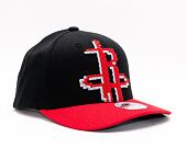 Kšiltovka Mitchell & Ness 8 Bit XL Classic Red Houston Rockets Black