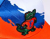 Kšiltovka Mitchell & Ness PAINTBRUSH SNAPBACK University Of Florida White / Orange