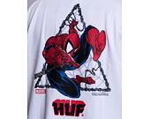 Triko HUF x Spider-Man Thwip Triangle T-Shirt white