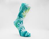 Ponožky HUF Digtial Plantlife Sock green x white