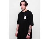 Triko New Era MLB League Essentials Oversized Tee Los Angeles Dodgers Black/White