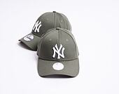 Dámská kšiltovka New Era - 9FORTY League Essential - NY Yankees - New Olive / White