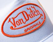 Kšiltovka Von Dutch Trucker Cary Satin Lt.Blue/Gold