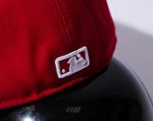 Kšiltovka New Era 59FIFTY MLB Basic Los Angeles Dodgers - Scarlet / White