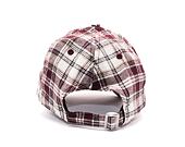 Kšiltovka New Era 9FORTY MLB Plaid Camo New York Yankees Maroon