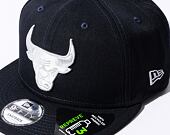 Kšiltovka New Era 9FIFTY NBA Repreve Chicago Bulls Navy / Gray