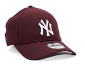 Kšiltovka New Era 9FORTY MLB Diamond era  New York Yankees Maroon / White