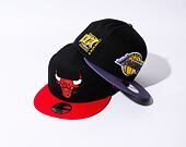 Kšiltovka New Era 9FIFTY NBA Team Patch Chicago Bulls Black