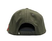 Kšiltovka New Era 9FIFTY MLB Flower Los Angeles Dodgers New Olive