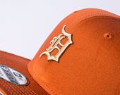 Kšiltovka New Era 9FIFTY MLB Side Patch Detroit Tigers Redwood / Oat Milk