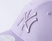 Dámská kšiltovka New Era 9FORTY Womens MLB League Essential New York Yankees Lavender