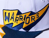 Kšiltovka Mitchell & Ness FAST TIMES SNAPBACK HWC GOLDEN STATE WARRIORS White