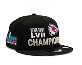 Kšiltovka New Era 9FIFTY NFL22 Super Bowl LVII Parade Kansas City Chiefs Black
