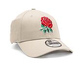 Kšiltovka New Era 9FORTY Essential Rugby Football Union Stone