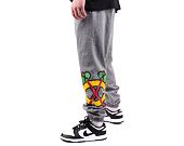 Tepláky Mitchell & Ness NHL M&N CITY COLLECTION FLEECE PANT BLACKHAWKS Grey Heather