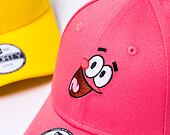 Dětská kšiltovka New Era 9FORTY Kids Spongebob Black on Black - Patrick Pink Lift