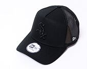 Kšiltovka New Era 9FORTY A-Frame Trucker MLB Tonal Mesh Chicago White Sox Black