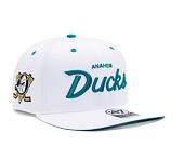 Kšiltovka '47 Brand NHL Anaheim Ducks Crosstown Pop CAPTAIN White