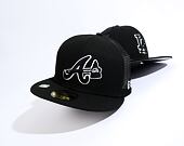 Kšiltovka New Era 59FIFTY MLB "Batting Practice" Atlanta Braves Black
