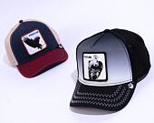 Kšiltovka Goorin - Back off Buzzard Trucker - Black