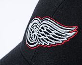 Kšiltovka '47 Brand NHL Detroit Red Wings Metallic Snap MVP Black