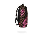Batoh Sprayground Pink Drip Brown Check DLX Backpack