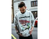 Mikina HUF × GOODYEAR Team Huf Crewneck Heather Grey